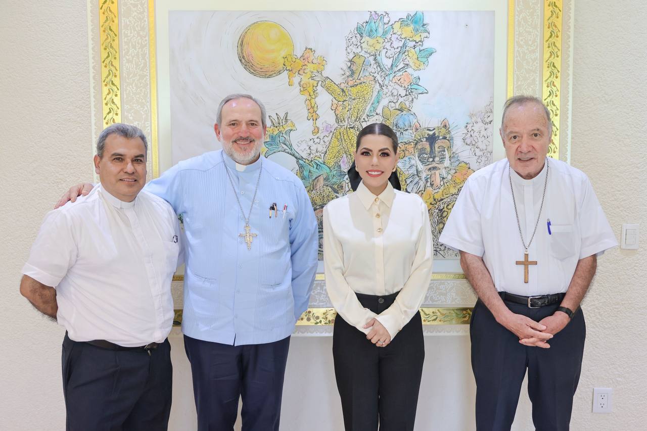Gobernadora Evelyn Salgado fortalece lazos con la Iglesia en favor de la paz y el bienestar en Guerrero