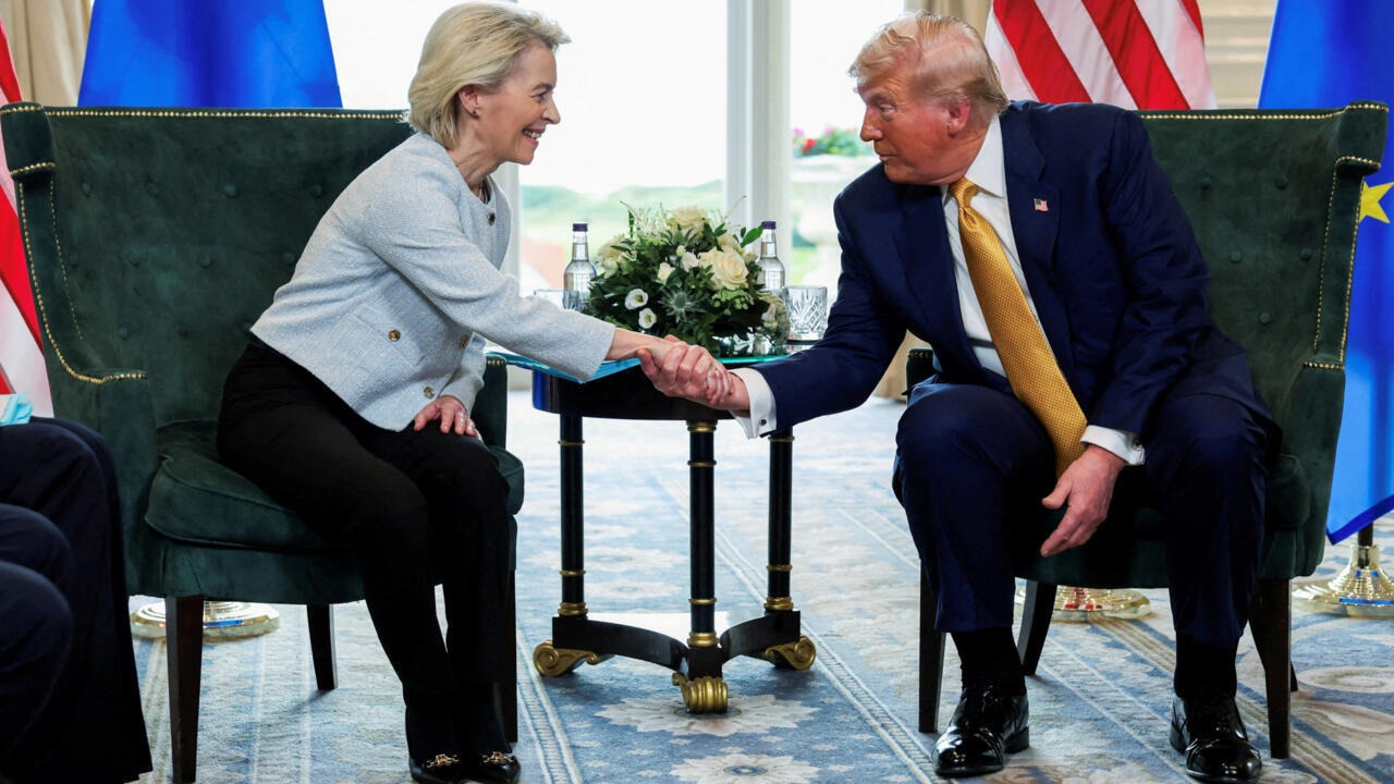 Trump y Ursula von der Leyen pactan aranceles del 15% y megainversión europea en EE.UU.