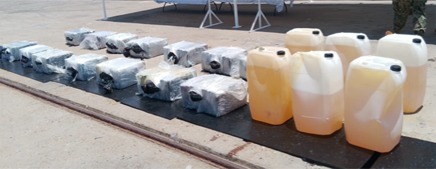 FGR OBTIENE VINCULACIÓN A PROCESO DE CUATRO PERSONAS DETENIDAS CON MÁS DE MEDIA TONELADA DE CLORHIDRATO DE COCAÍNA