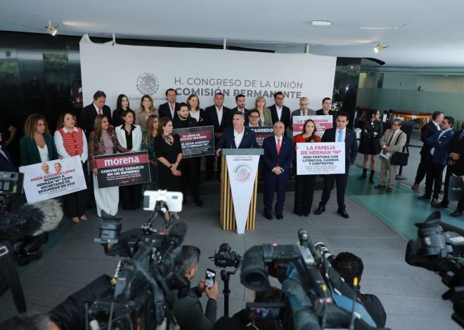 PRI presenta denuncia ante la FGR contra gobiernos de Morena por presunto encubrimiento al crimen organizado