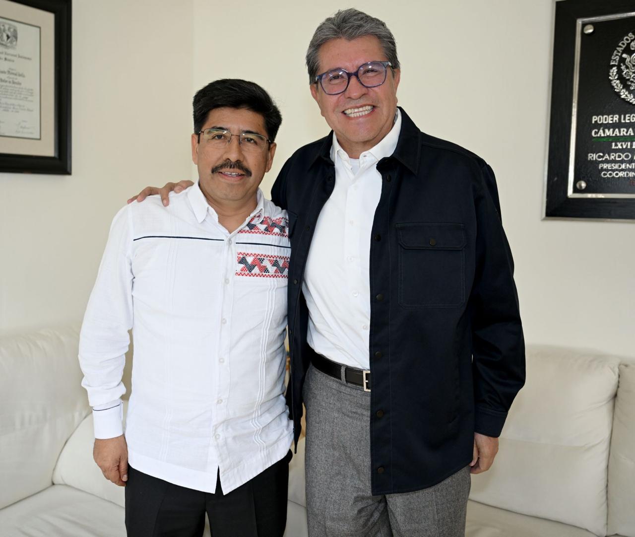 Monreal recuerda a Hugo Aguilar que su cargo en la SCJN depende de la Reforma Judicial de Morena