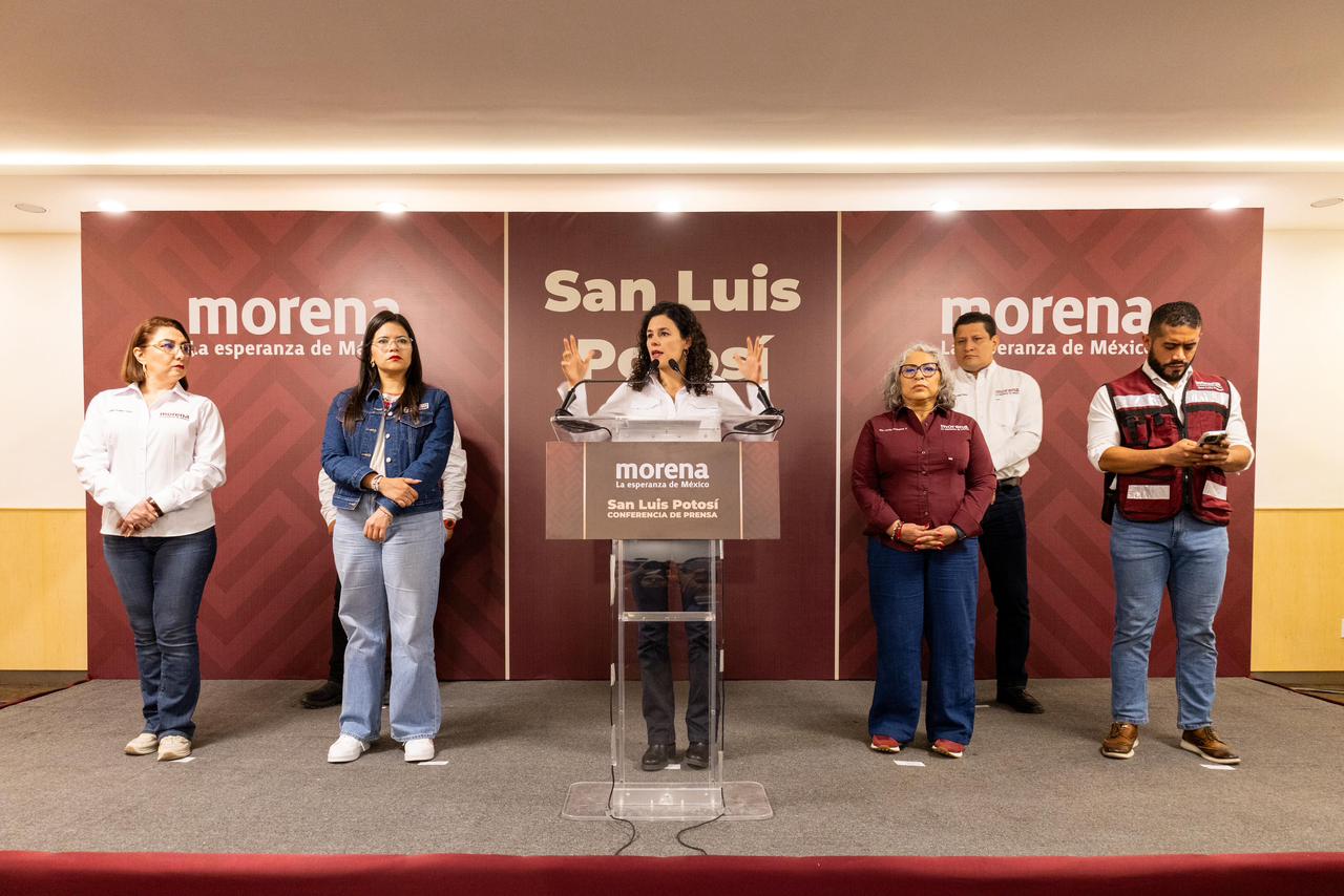 Morena anuncia en San Luis Potosí su plan de organización territorial y fortalecimiento municipal