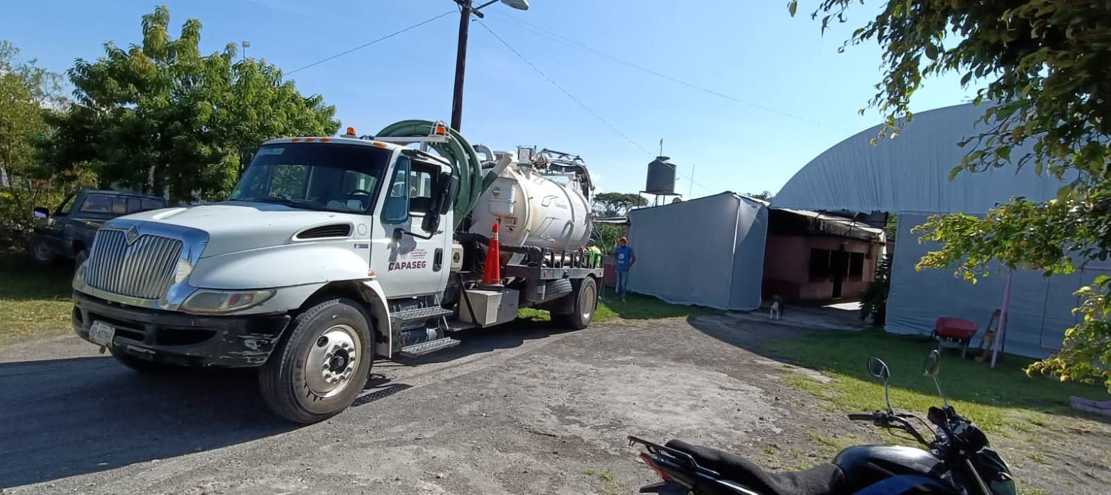 Realizan labores de desazolve en Pilcaya para mejorar infraestructura sanitaria