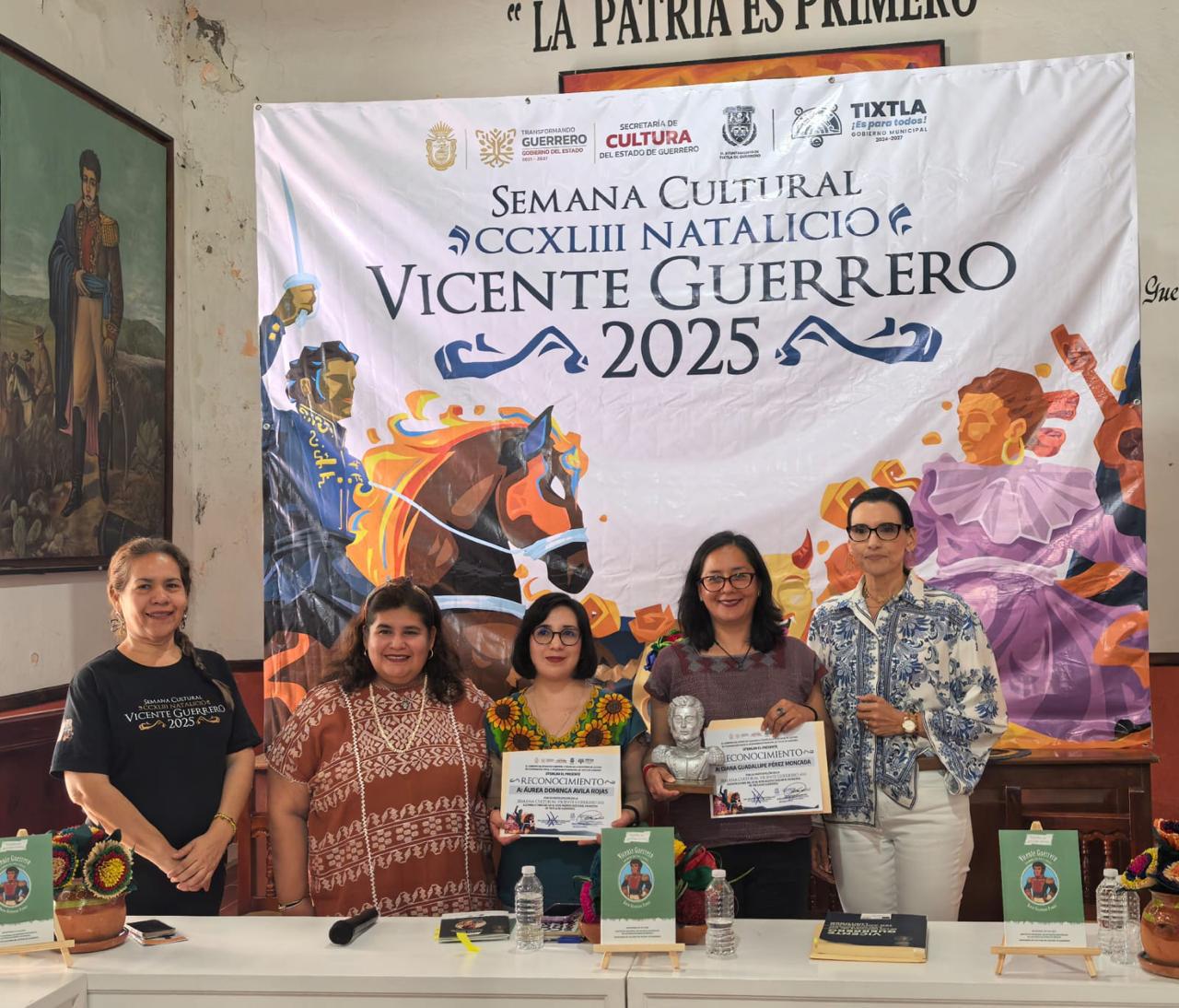 Secultura presenta el libro «Vicente Guerrero», Biografía para juventudes lectoras