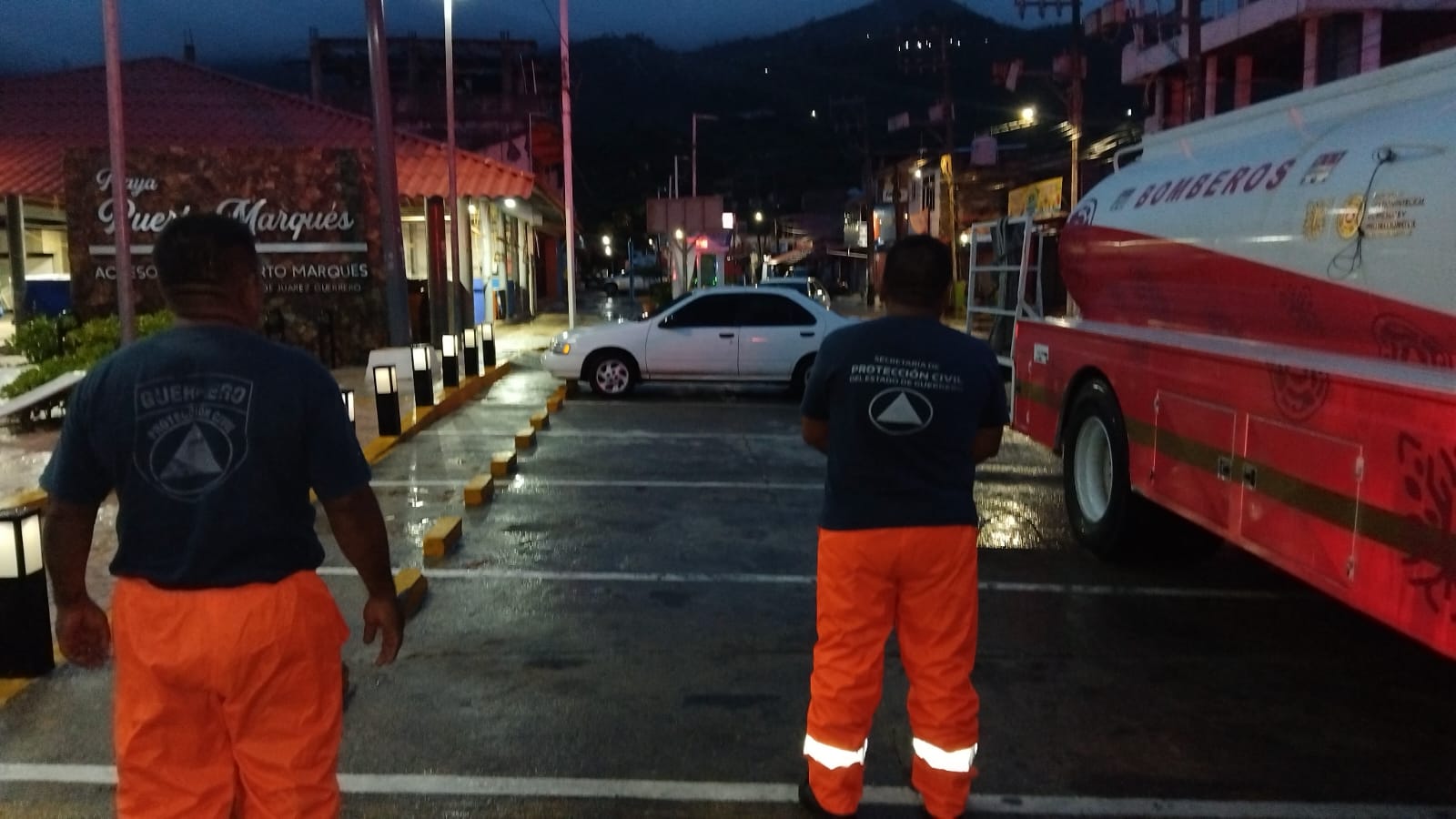 Sin afectaciones mayores, tras lluvias el personal de la SGIRPCGRO, mantiene vigilancia para atender cualquier incidencia
