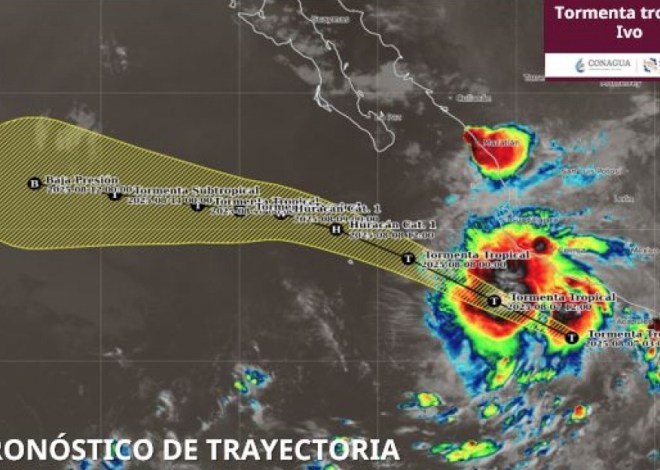 Tormenta Tropical Ivo se aleja de Guerrero