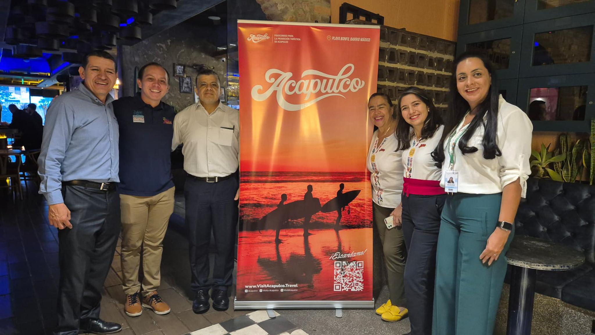 Promocionan turísticamente a Acapulco en Colombia