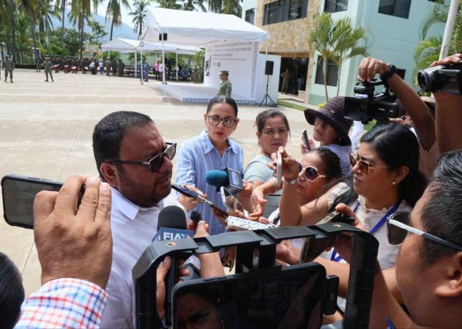 Refuerza Gobierno de Guerrero acciones de seguridad en Ayutla: Francisco Rodríguez Cisneros