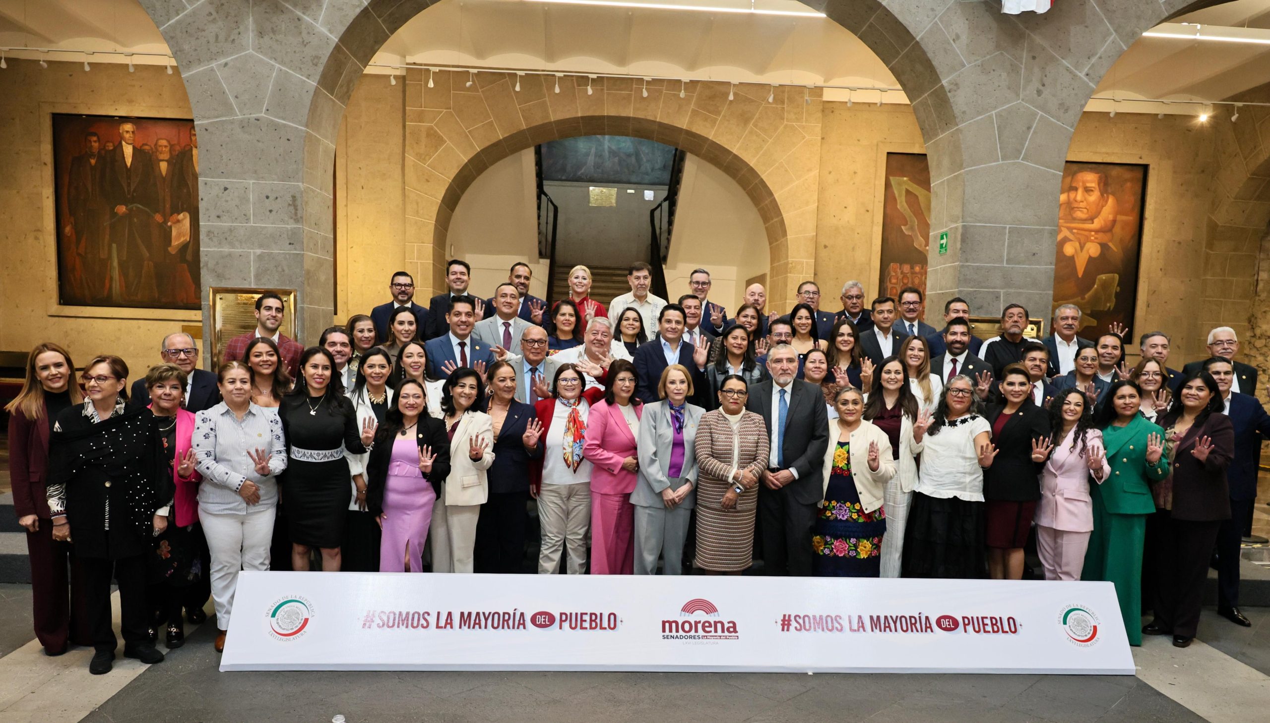 Rosa Icela Rodríguez agradece invitación de Morena en el Senado a su tercera plenaria