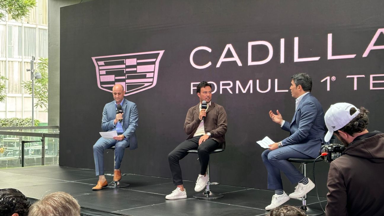 ‘Checo’ Pérez es presentado como piloto de Cadillac para la próxima temporada de Fórmula 1