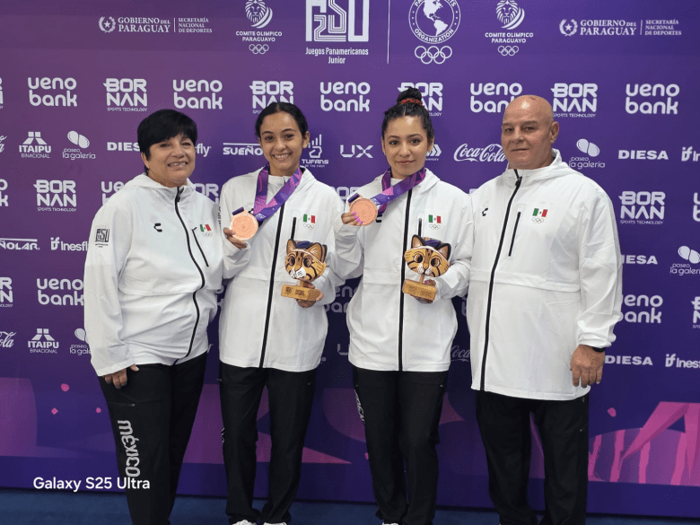 Bronce para México en trampolín sincronizado Juegos Panamericano 2025