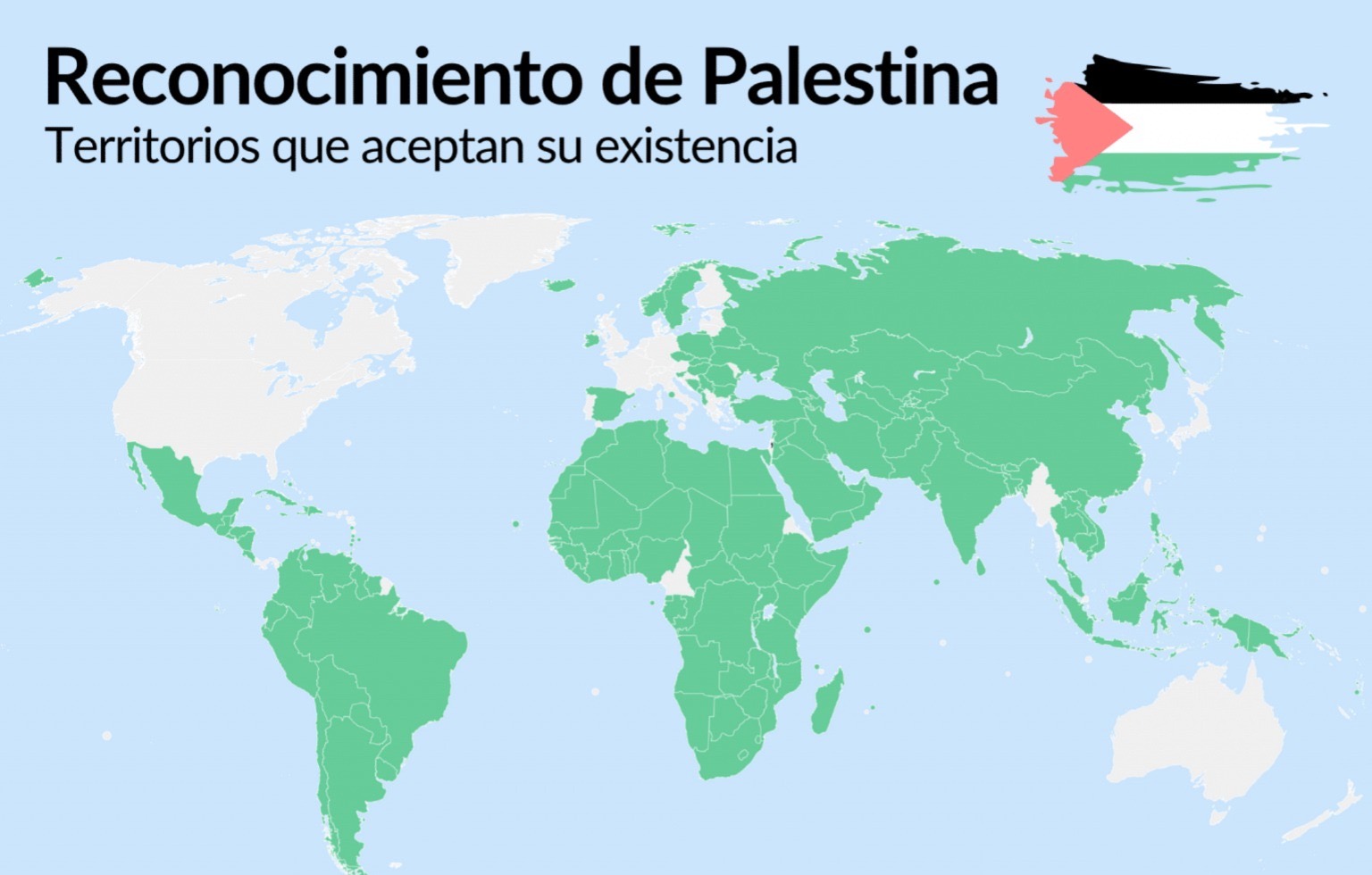 GB, Canadá, Australia y Portugal se suman a 22 páises árabes y más de 60 naciones de América y Africa que reconocen al Estado Palestino como nación.