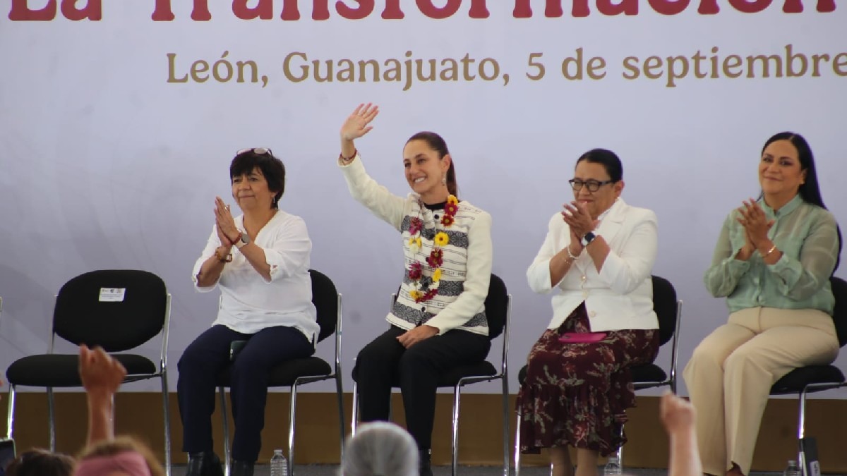 En Guanajuato, Sheinbaum presenta nuevo modelo de rendición de cuentas