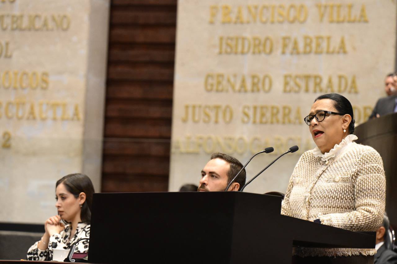 Rosa Icela Rodríguez destaca avances de México en su comparecencia ante la Cámara de Diputados