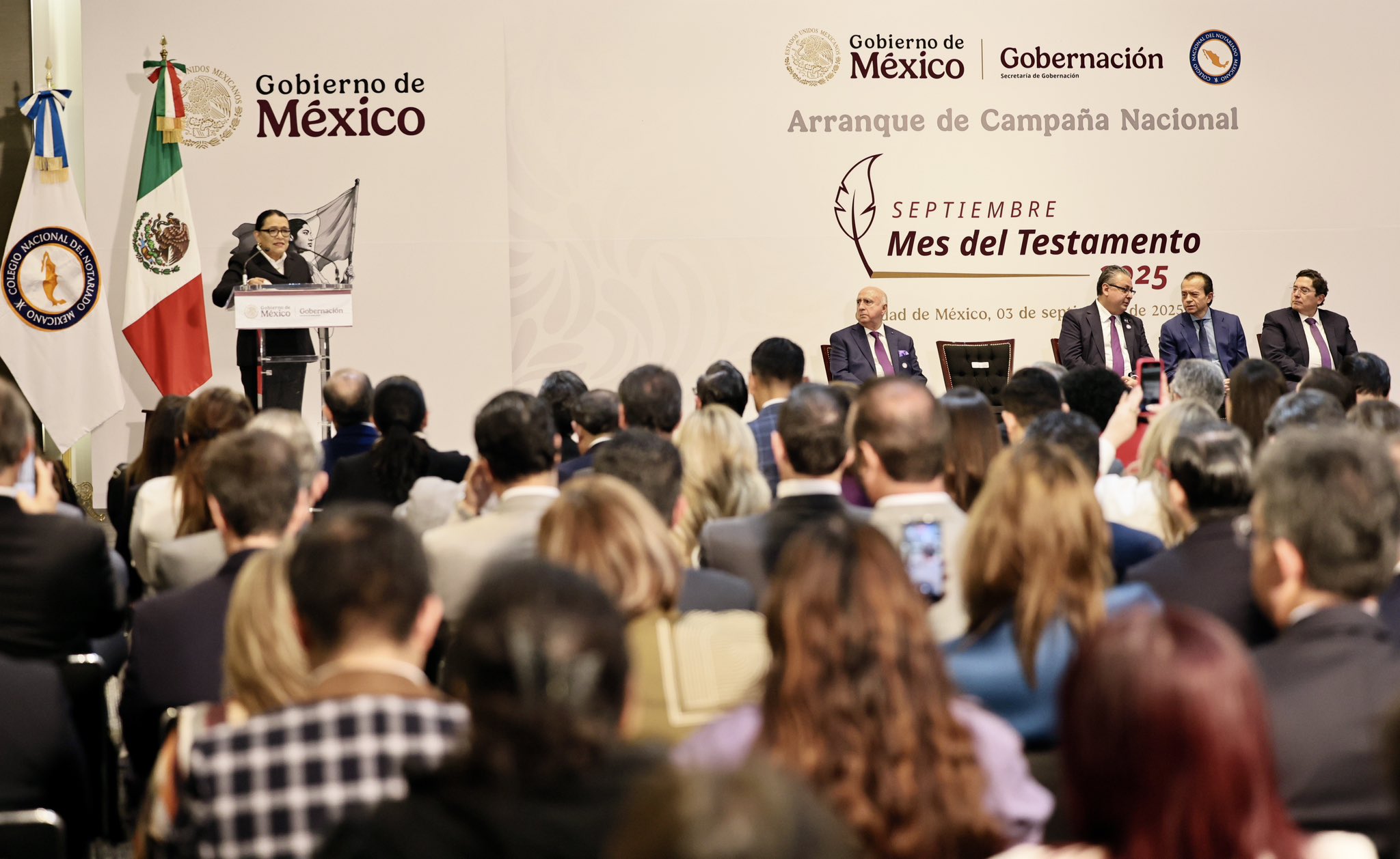 Inicia campaña nacional “Septiembre, Mes del Testamento” para fortalecer la certeza jurídica en México