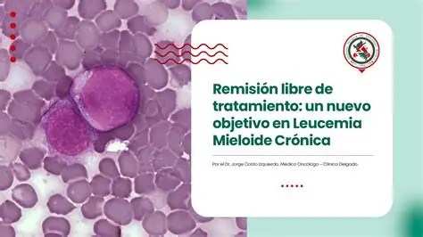 Leucemia Mieloide Crónica: controlable con seguimiento médico estricto