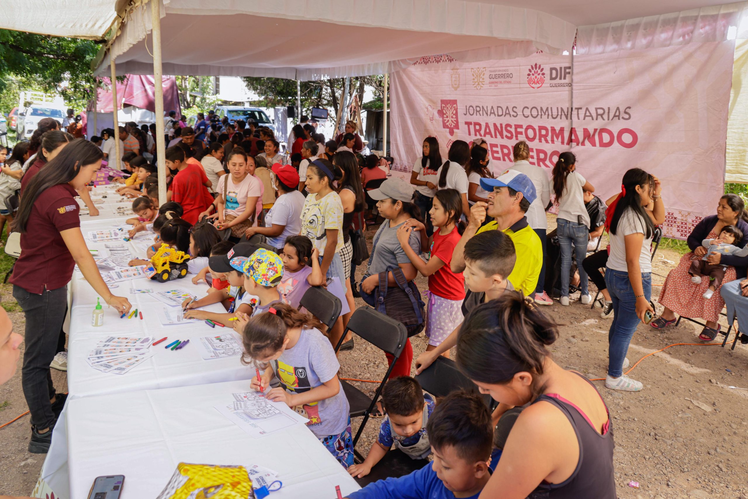 DIF Guerrero realiza jornada comunitaria “Transformando Guerrero” en Chilpancingo