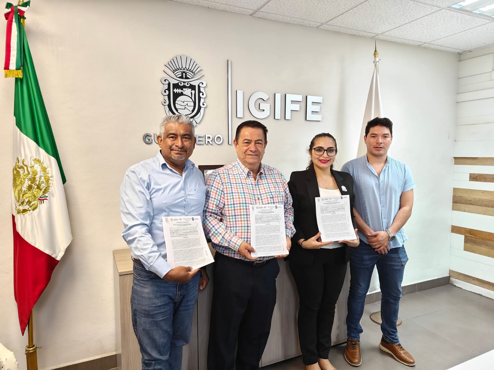 Firman convenio IGIFE y TECNM-Costa Grande para fortalecer infraestructura educativa