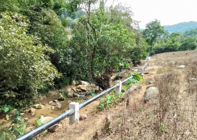 Concluye CAPASEG obras de drenaje sanitario en La Soledad del municipio de Xochistlahuaca