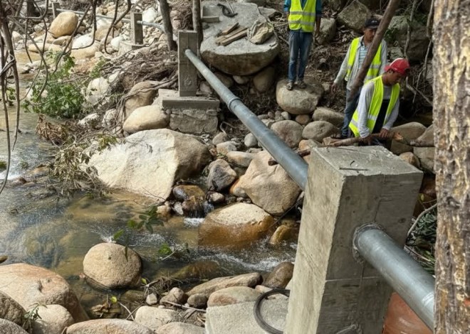 Guerrero avanza en segunda etapa del Sistema de Agua Potable en La Providencia, Acapulco