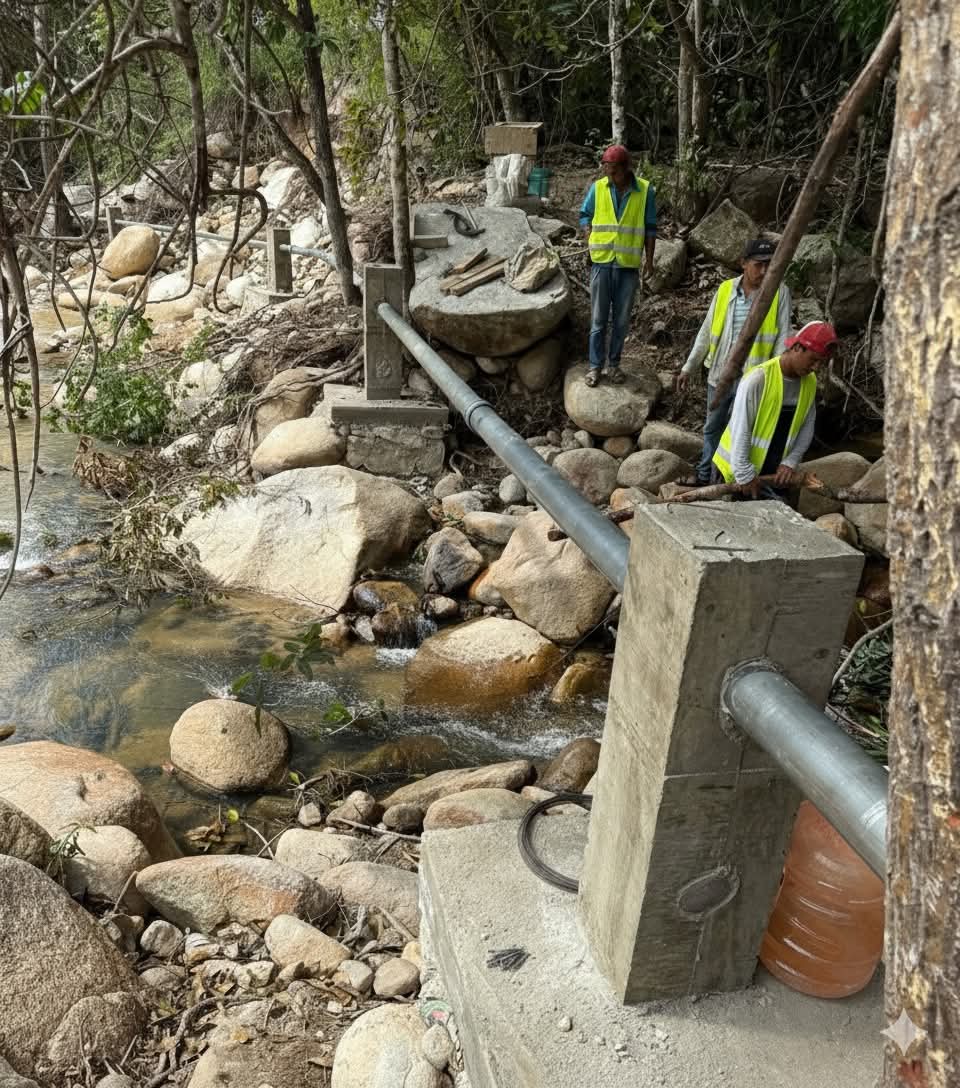 Guerrero avanza en segunda etapa del Sistema de Agua Potable en La Providencia, Acapulco