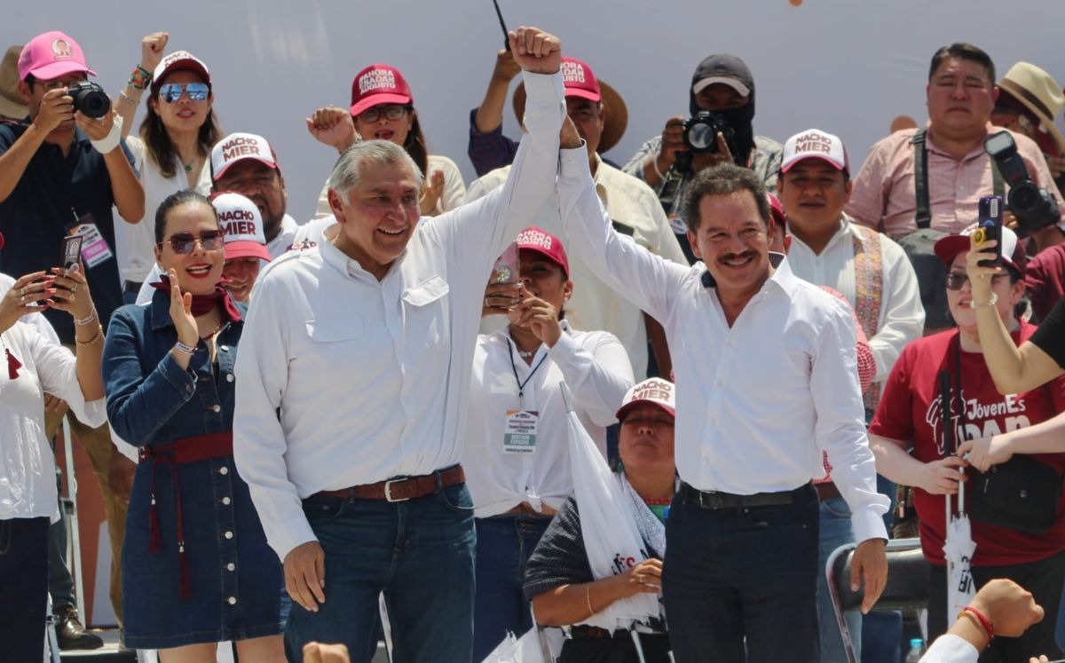 Ignacio Mier Velazco “ha sido parte fundamental de la historia de Puebla”, afirmó Adán Augusto López