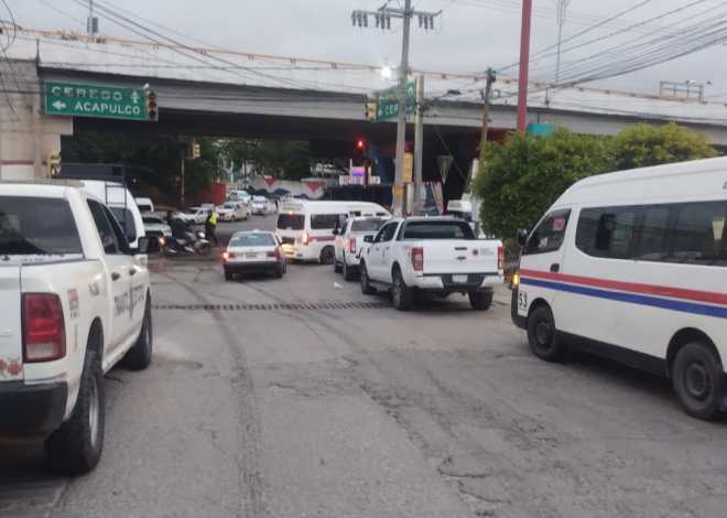 Transporte público vuelve a la normalidad en Chilpancingo bajo resguardo de autoridades