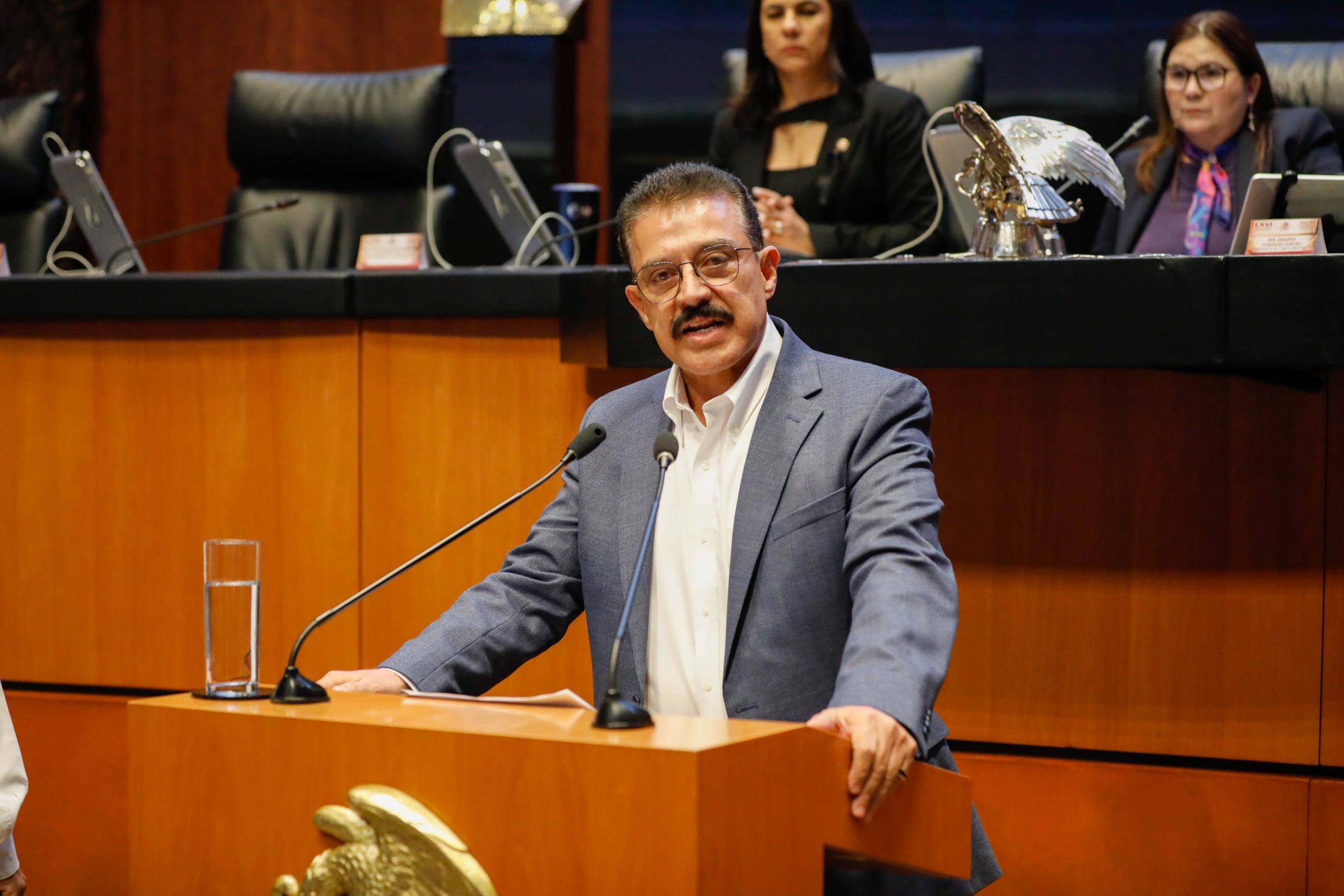 Morena asume presidencia de la Comisión de Marina en el Senado