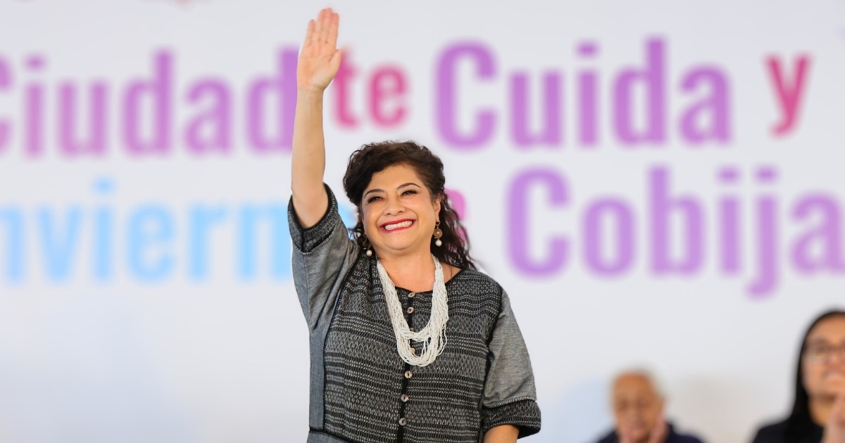 Clara Brugada tiene el 64% de aceptación entre los capitalinos, según una encuesta de El Financiero