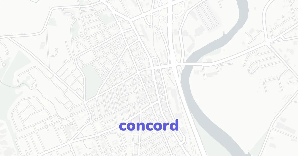 Concord Map CAD Atlas CAD ATLAS
