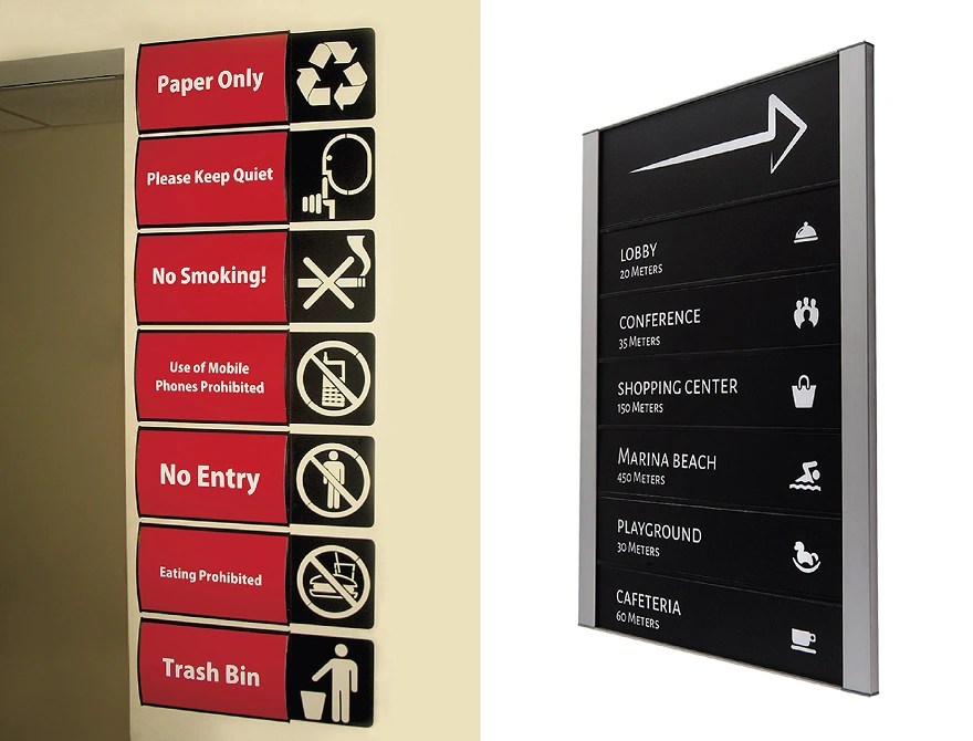 directional signage