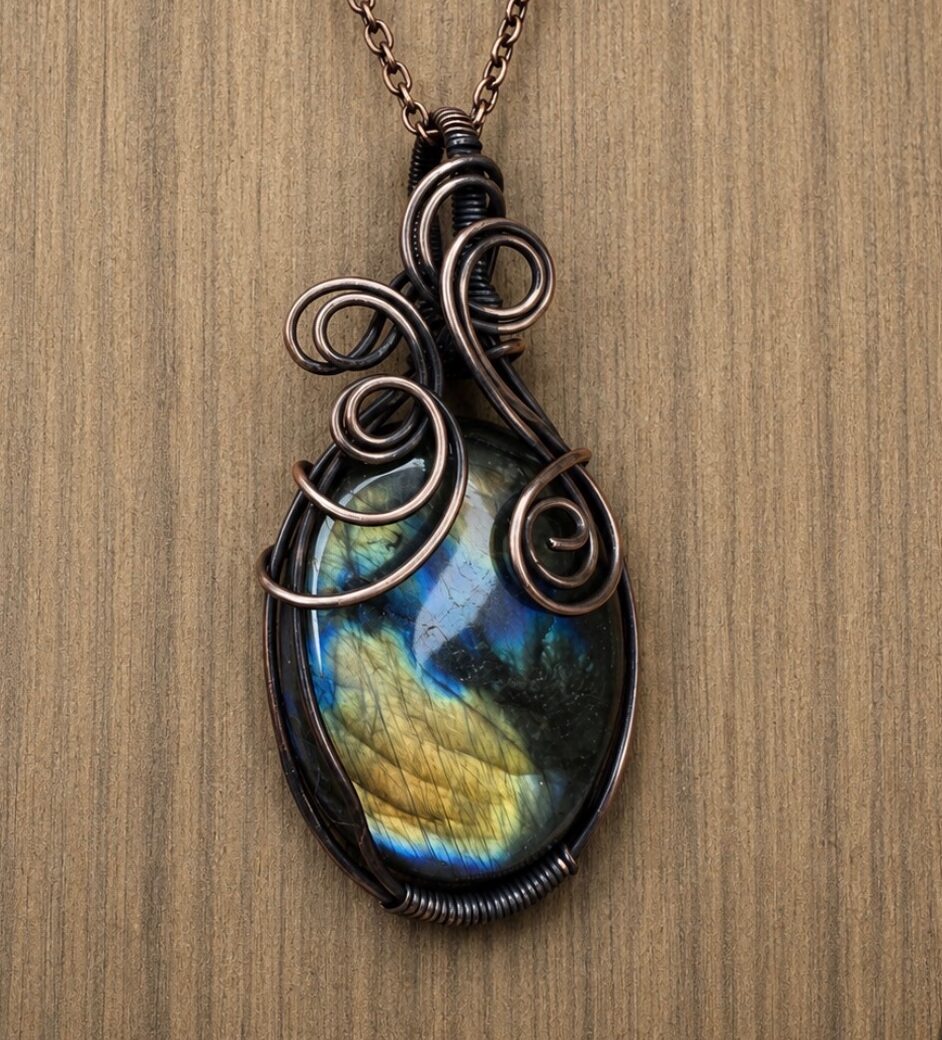 Aurelia Labradorite Pendant