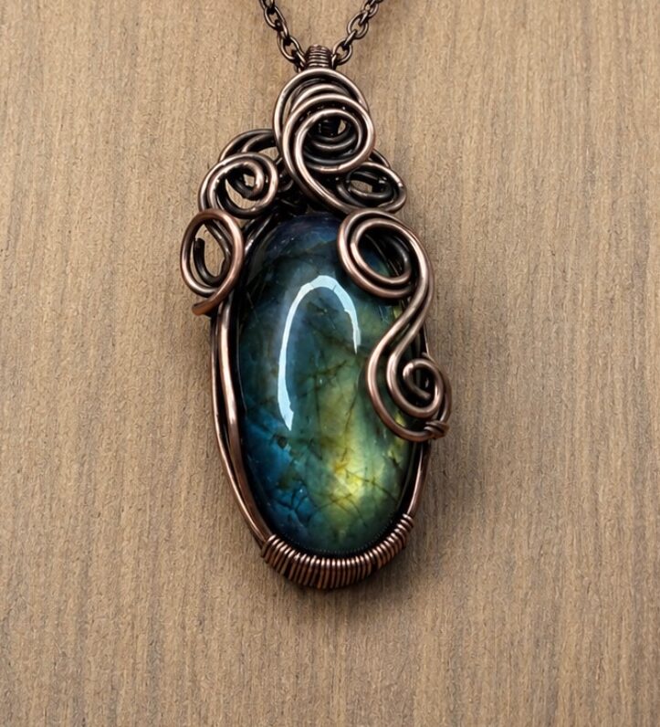 Nocturne Labradorite Pendant