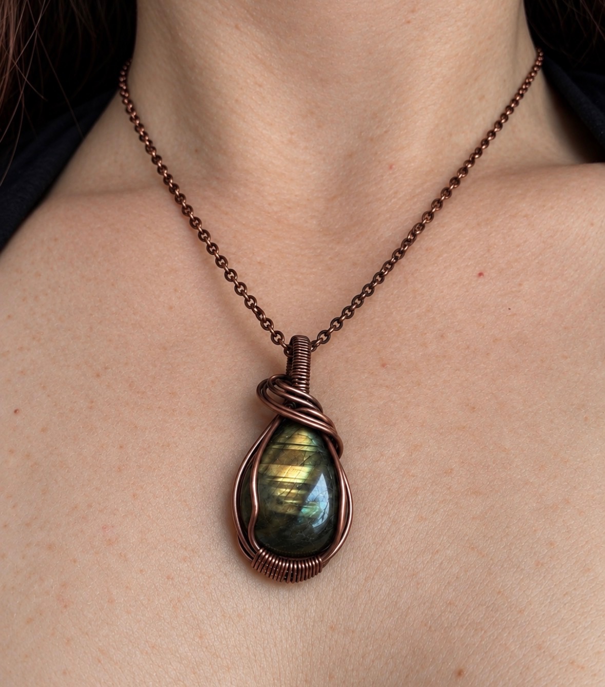 Willowfire Labradorite Pendant