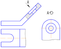 как нарисовать разрез