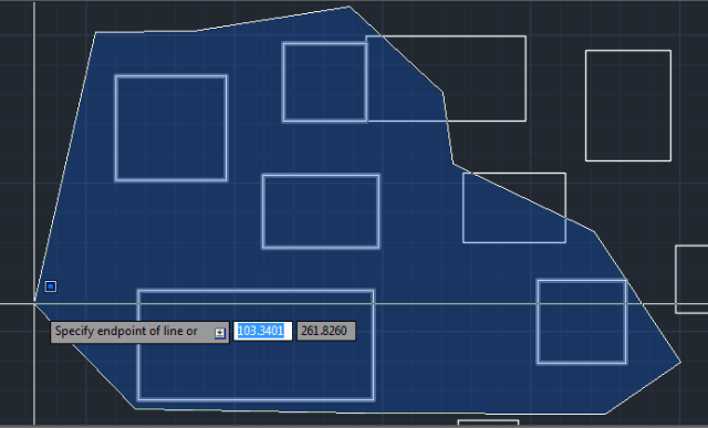 chọn đối tượng autocad