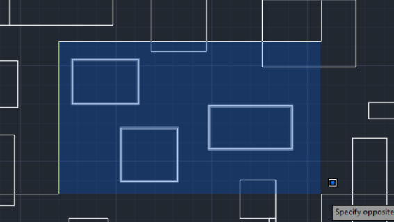 chọn đối tượng trong autocad các phiên bản