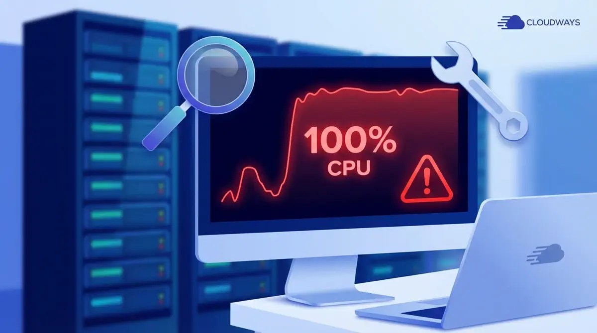 클라우드웨이즈 CPU 사용량 100% 문제 해결하기