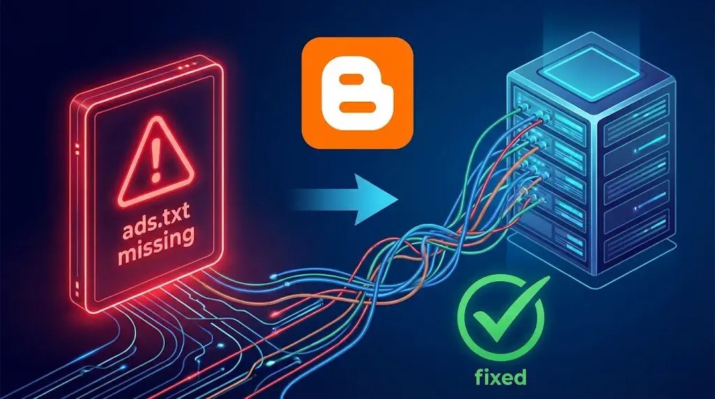 구글 블로스팟 Ads.txt 파일 문제 해결하기