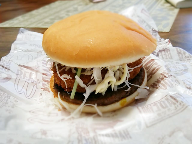 コロッケハンバーガー