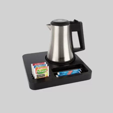 Slim Black/Brown Hospitality Tray