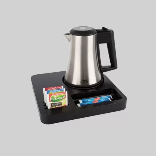 Slim Black/Brown Hospitality Tray