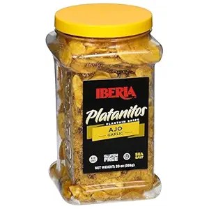 Iberia Garlic Plantain Chips, 20 Oz.