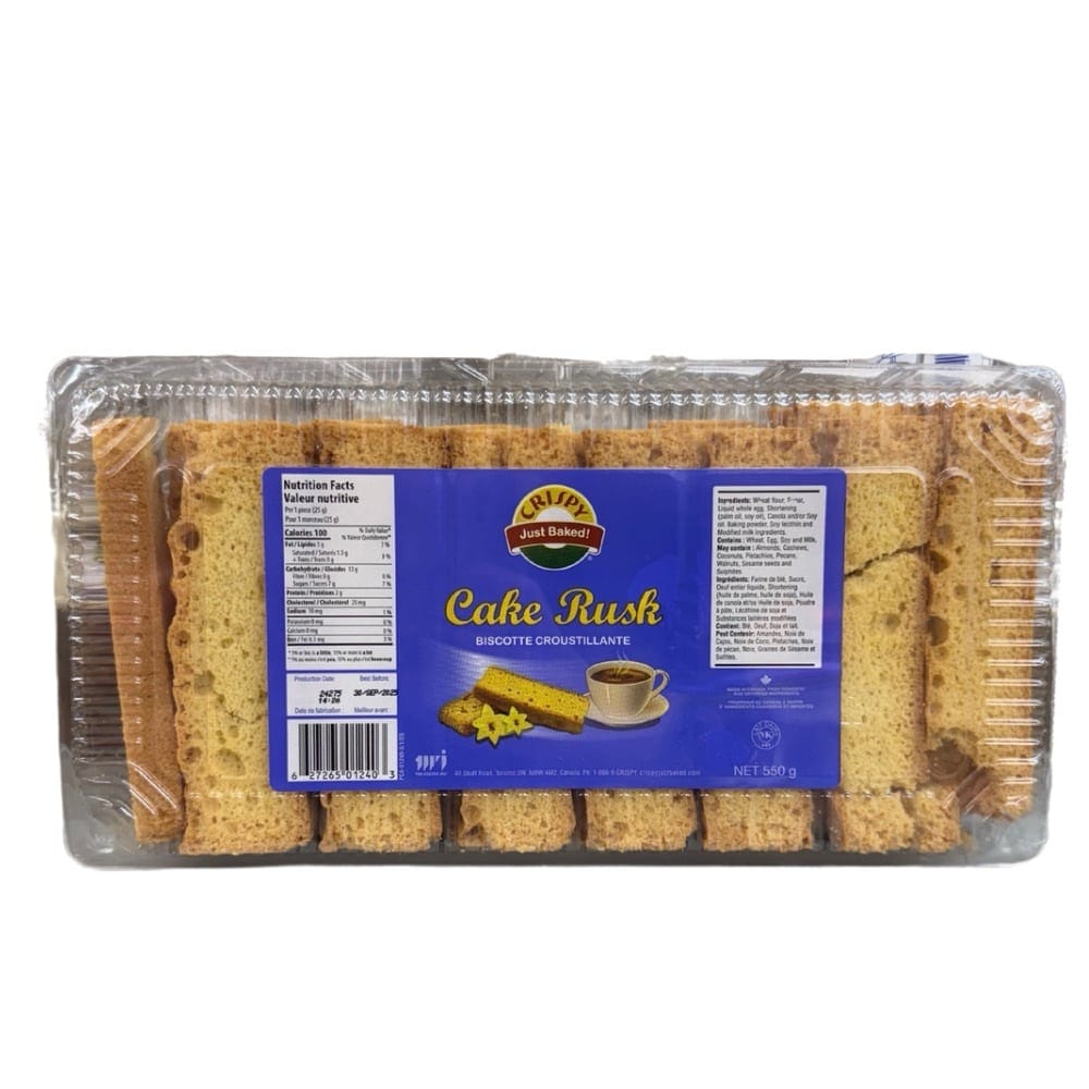 Cake Rusk Biscotte Croustilllante