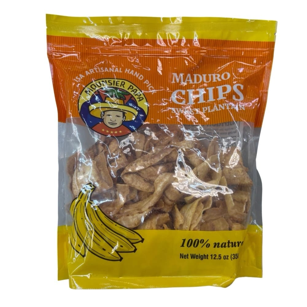 Mousier Papa Maduro Chips Sweet Plantain 12.5oz
