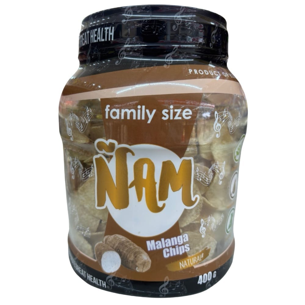 Ñam Malanga Chips Family Size Natural 400g