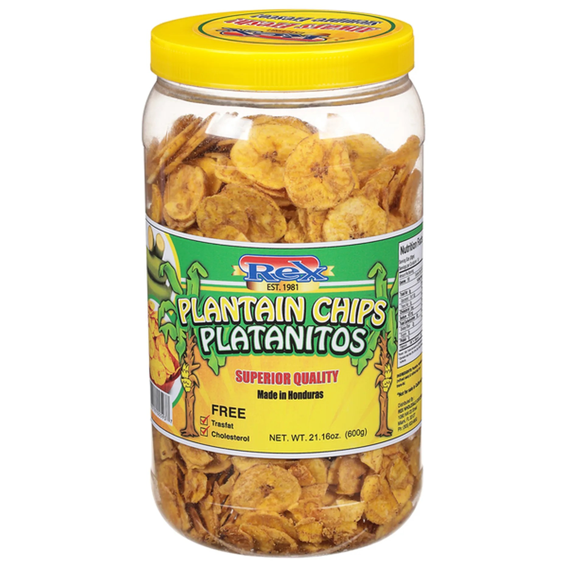 Rex Fine Foods Plantain Chips 21.16 oz
