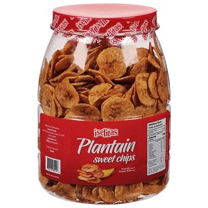 Iselitas Plantain Chips, Sweet 22.93 Oz