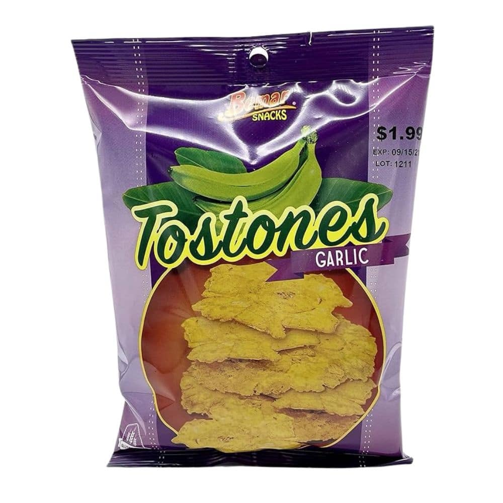 Bemar Snacks Tostones Garlic 4oz