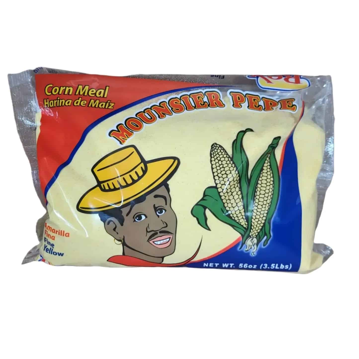 Mounsier Pepe Corn Meal / Harina de Trigo 3.5 lbs